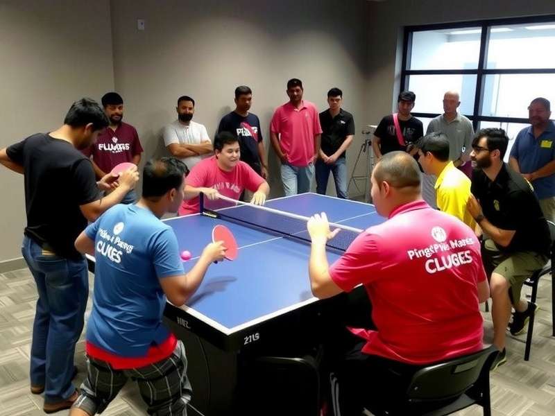 Indian Ping Pong Masters Community Tournament Indian Ping Pong Masters players gathering for a local tournament organized by the game community